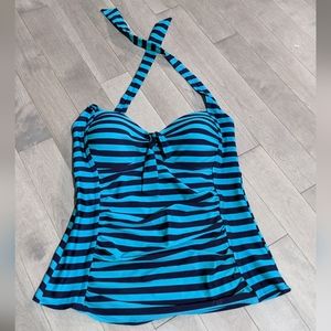 Halter swim top